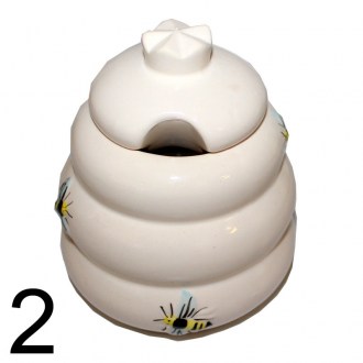 Cuillère à miel en céramique